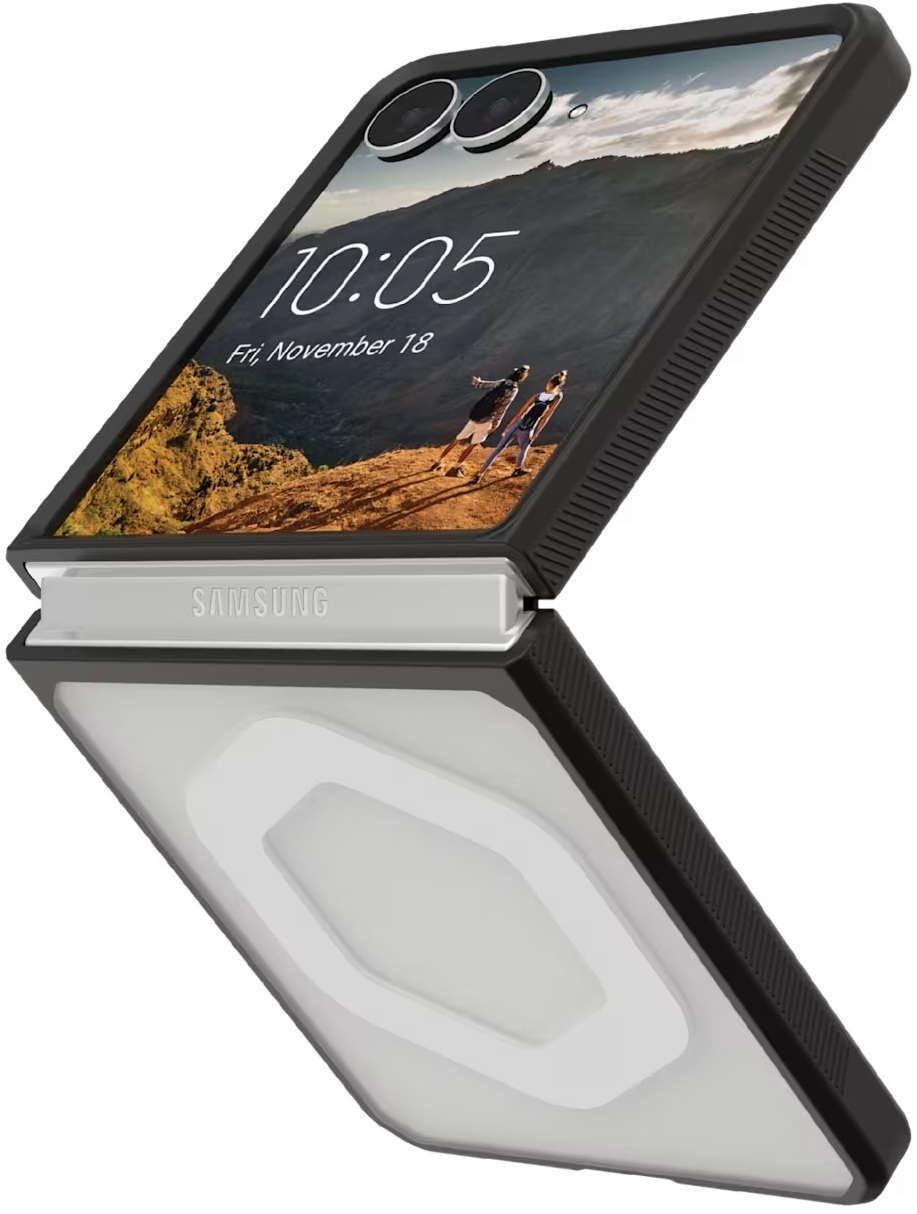 Чехол UAG для Samsung Galaxy Flip8, Mouve with Magnet, Ice (214561114343) фото1