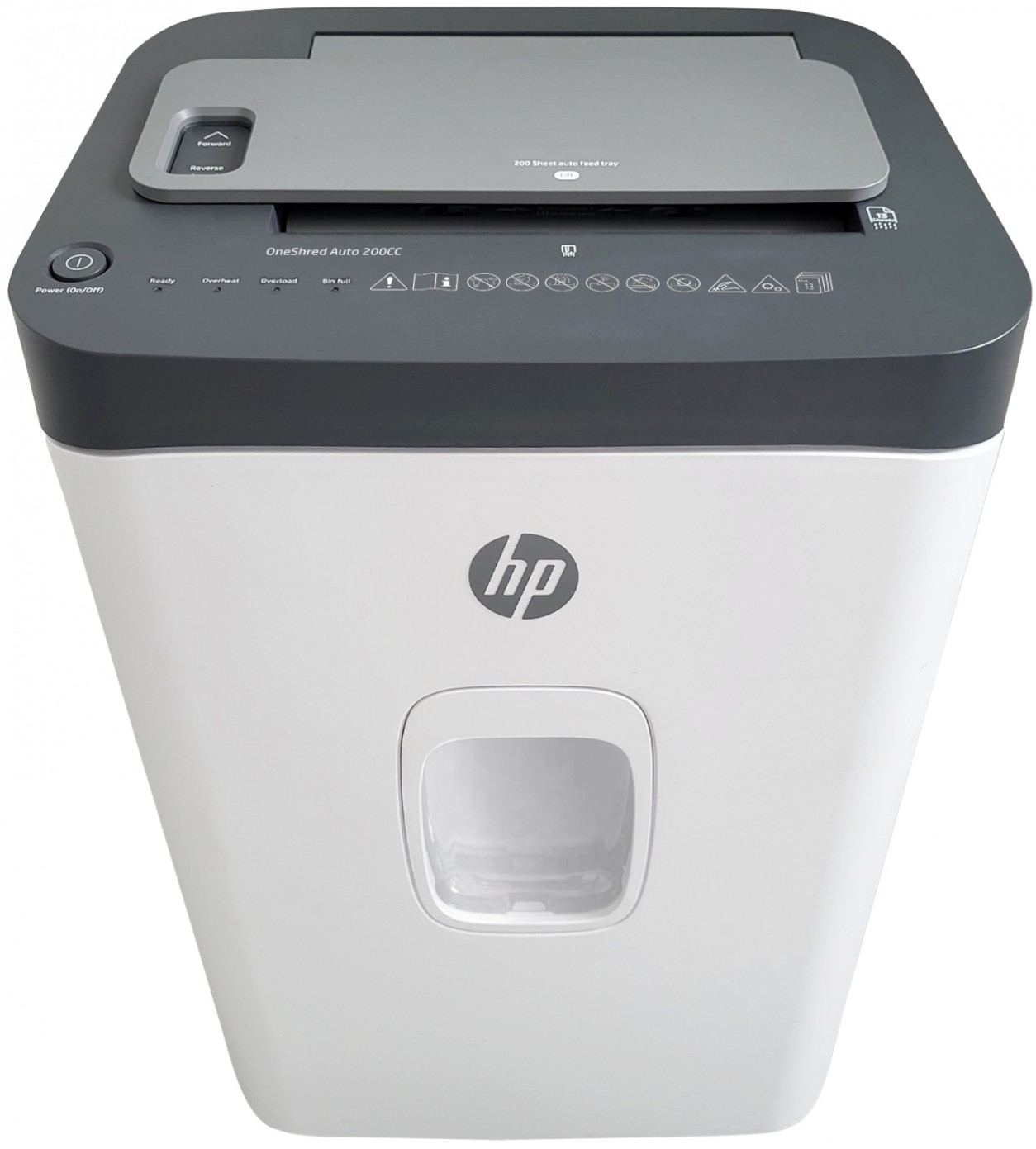 Шредер HP OneShred Auto 200CC 28л (2819_HP) фото1