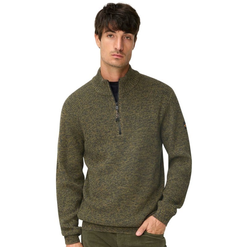 Светр чоловічий Camel Active Knitted Troyer 409530-6K06-37 M хакі фото1