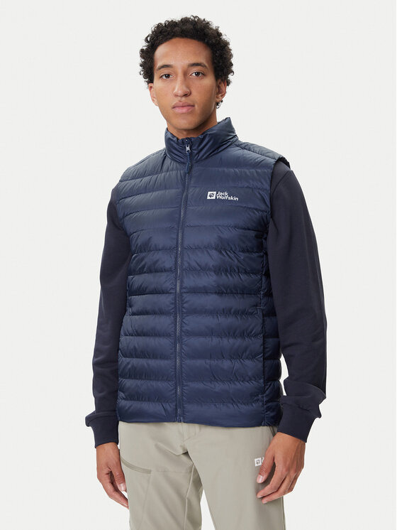 Жилет мужской Jack Wolfskin Pilvi Down Vest M Rds 1207711_C0412 L темно-синий фото1