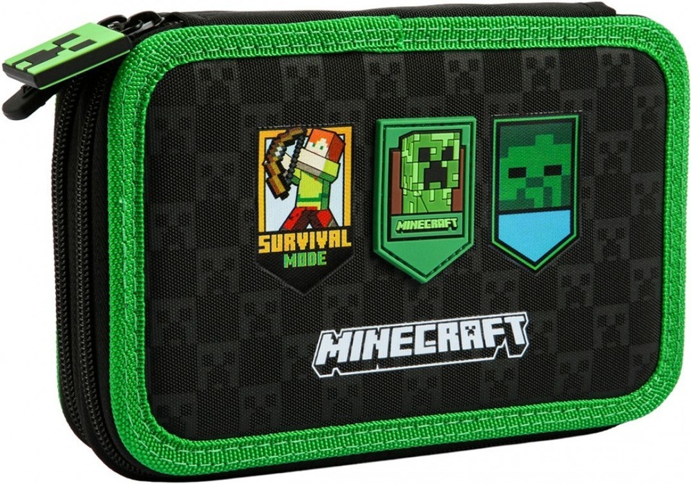 Пенал твердий Yes подвійний Minecraft Adventure HP-01 (533718) фото1