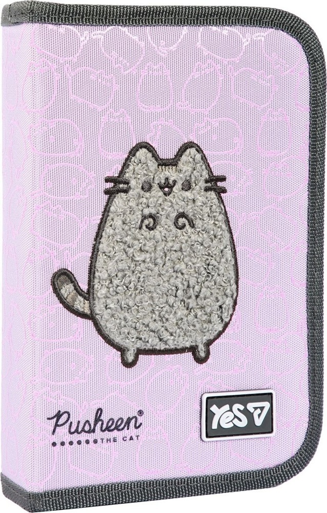 Пенал твердий Yes одинарний із двома клапанами Pusheen Delicacy HP-04 (533741) фото1