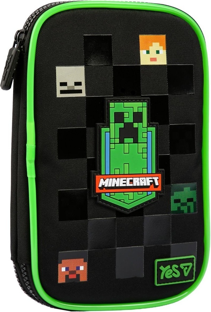 Пенал м'який із LED Yes Minecraft Reality PH-35 (533778) фото1
