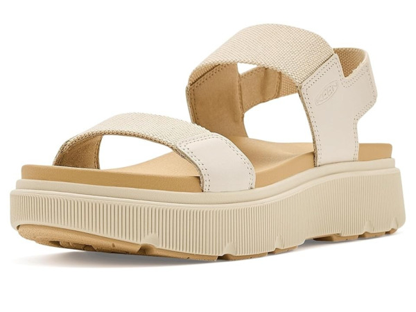 Сандали женские Keen Elle Mila Backstrap 1031901 39,5 (9 US) бежевые фото