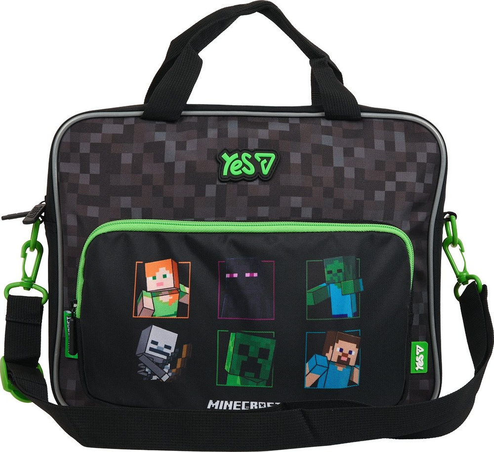 Сумка школьная А4 формат Yes Minecraft Adventure В-1 (550423) фото1