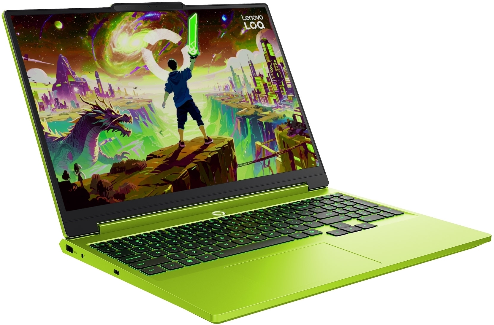 Ноутбук LENOVO LOQ 15AHP11 Surge Green (83TN00DDRA) фото1
