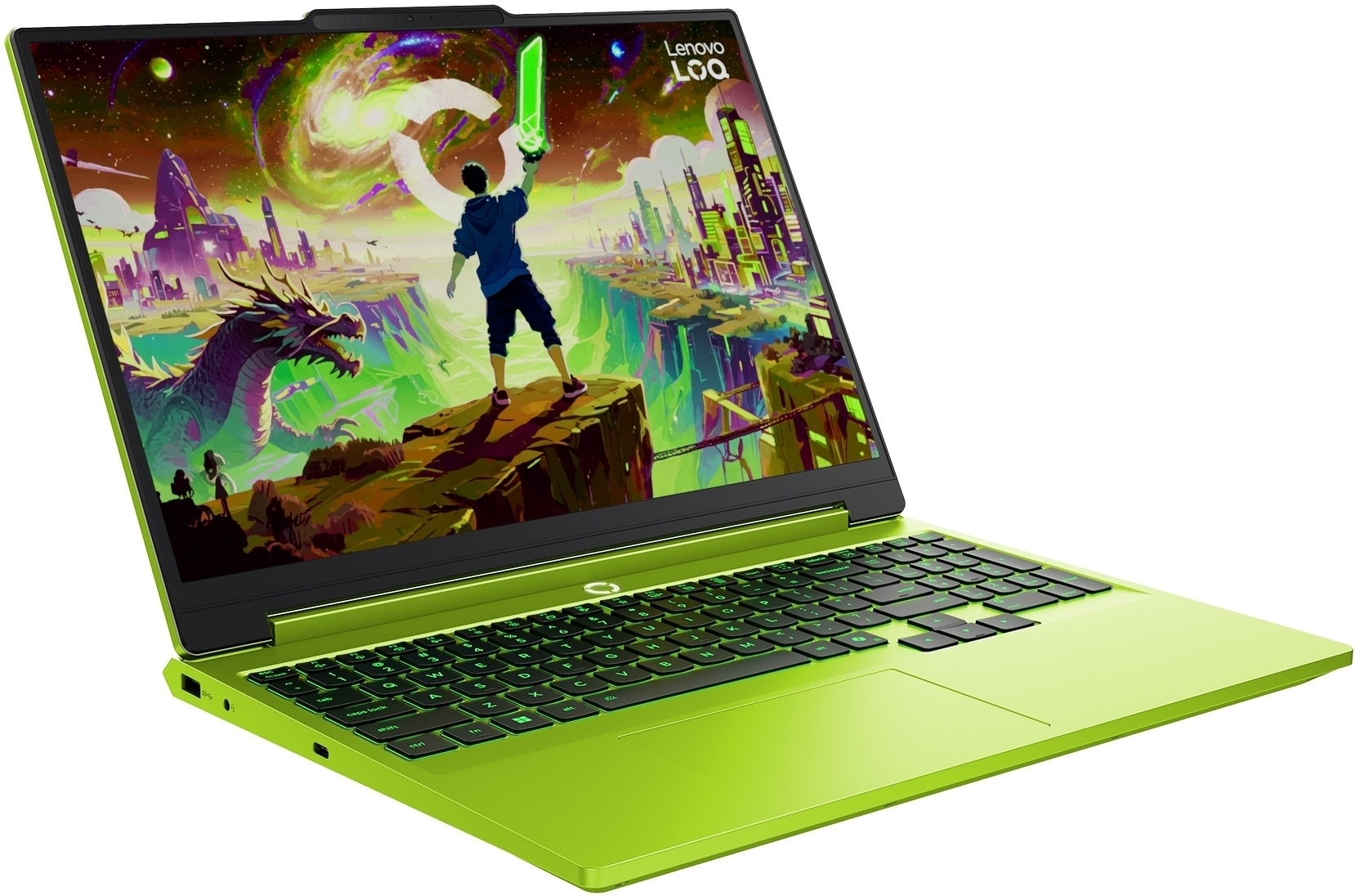 Ноутбук LENOVO LOQ 15AHP11 Surge Green (83TN00DCRA) фото1