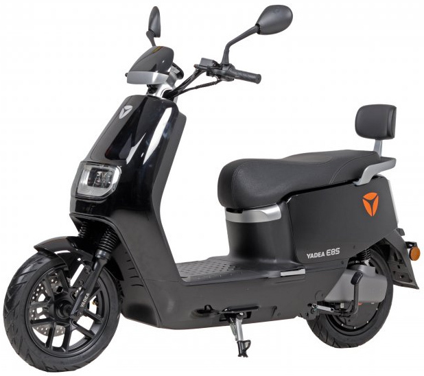 Електроскутер Yadea E8S 2000 Вт Black (8716309925464) фото1
