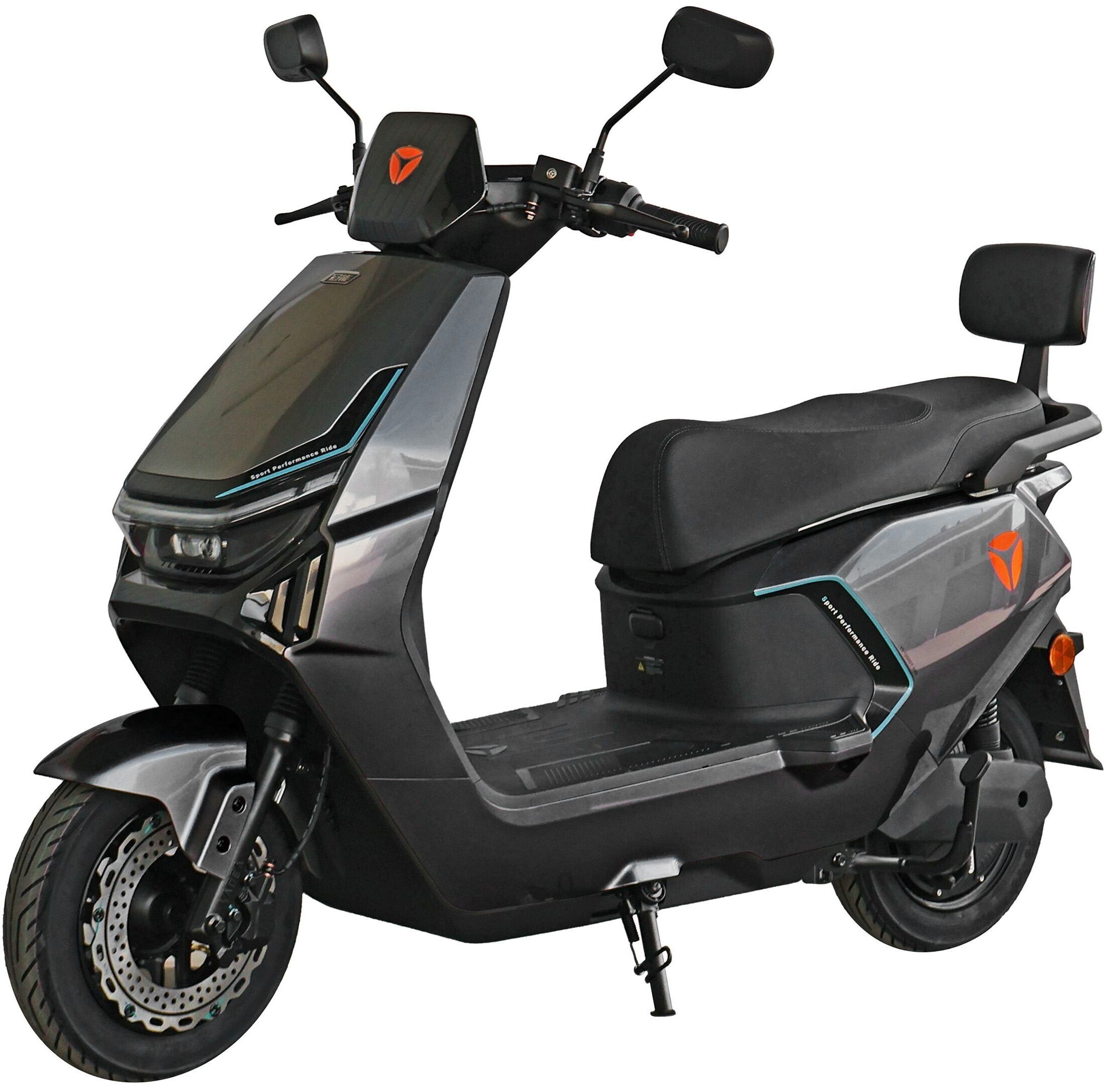 Електроскутер Yadea GT35 2400 Вт Black (8716309928847) фото1