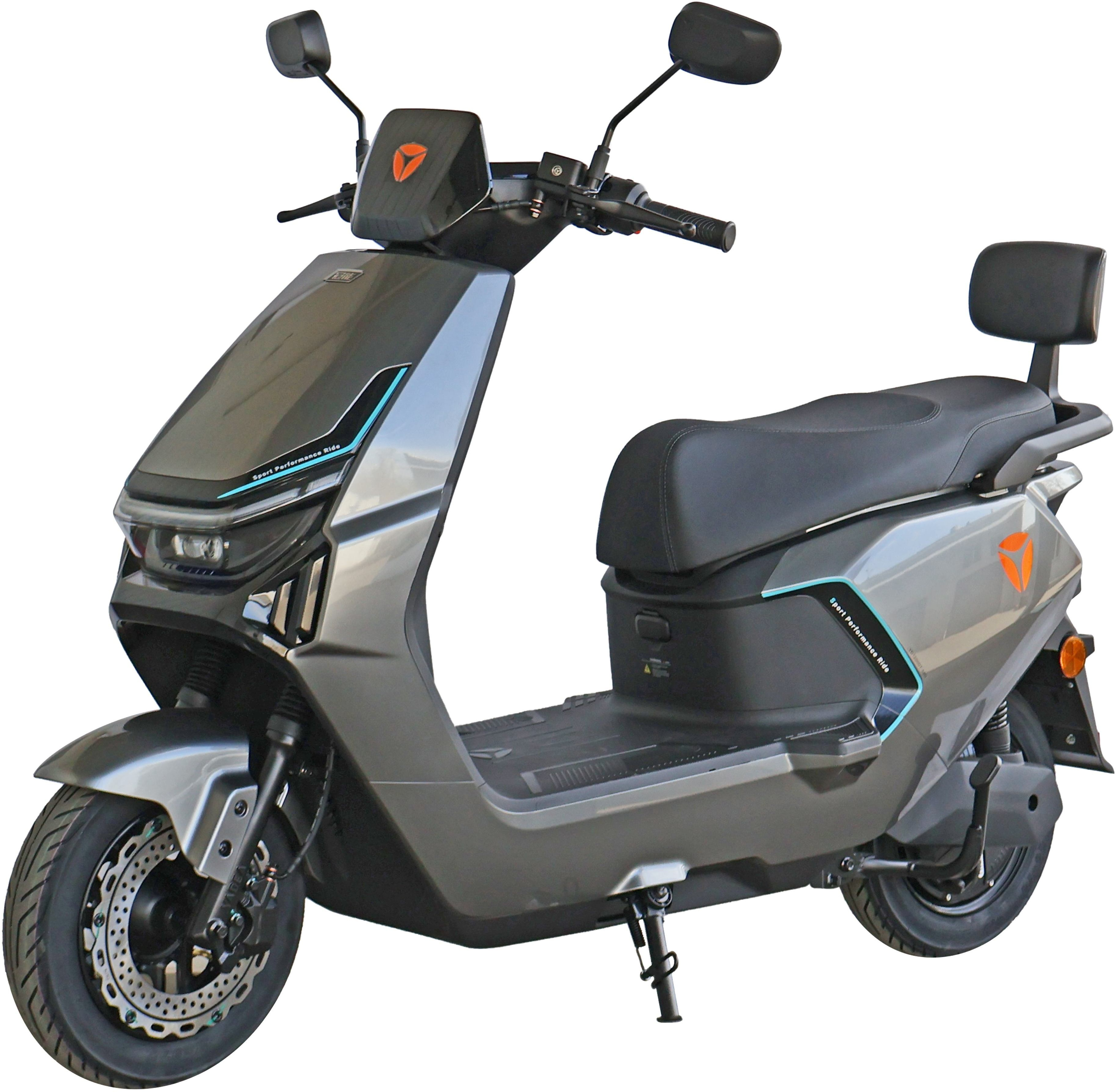 Електроскутер Yadea GT35 2400 Вт Gray (8716309928854) фото1