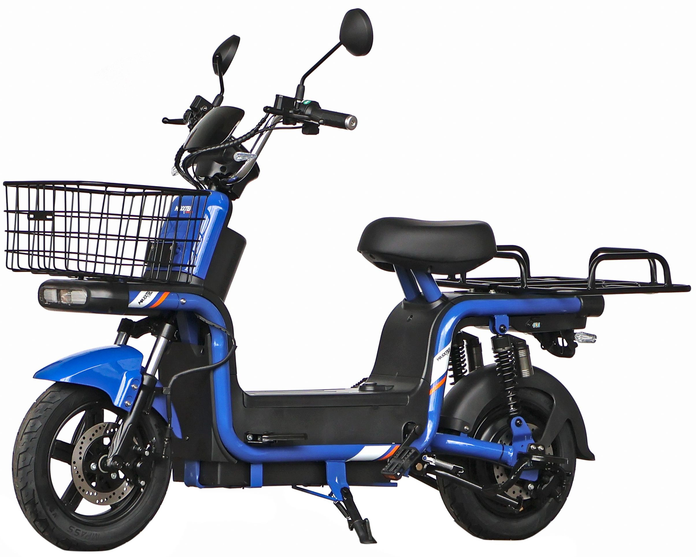 Електроскутер Maxxter Runner Black-Blue (8716309928250) фото1