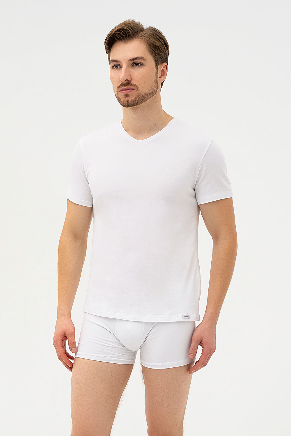 Футболка мужская Cornette High Emotion 531NEW HE XL светло-серая фото1