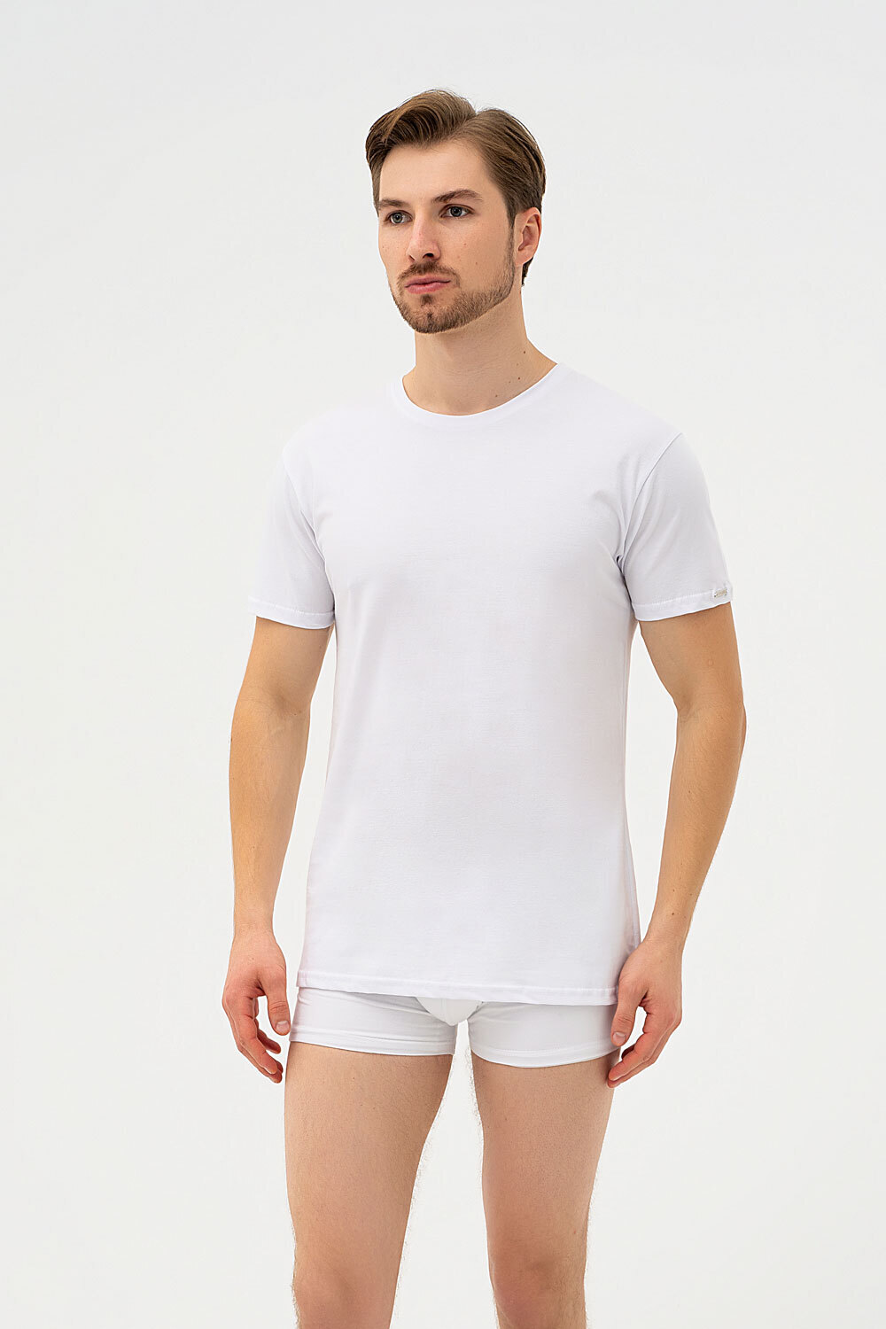 Футболка мужская Cornette Authentic 202 NEW 4-5XL 5XL белая фото1