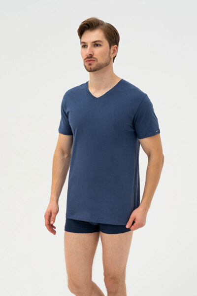 Футболка мужская Cornette Authentic 201 NEW XL темно-синяя фото