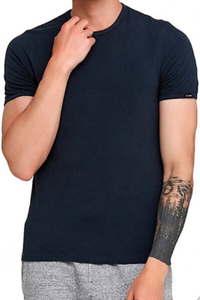 Футболка мужская Cornette Authentic 201 NEW 4-5XL 5XL темно-синяя фото