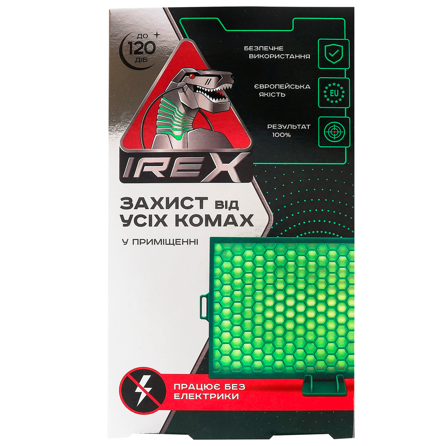 Пластина фумигационная Irex Защита от всех видов насекомых до 120 суток 1 шт. фото1