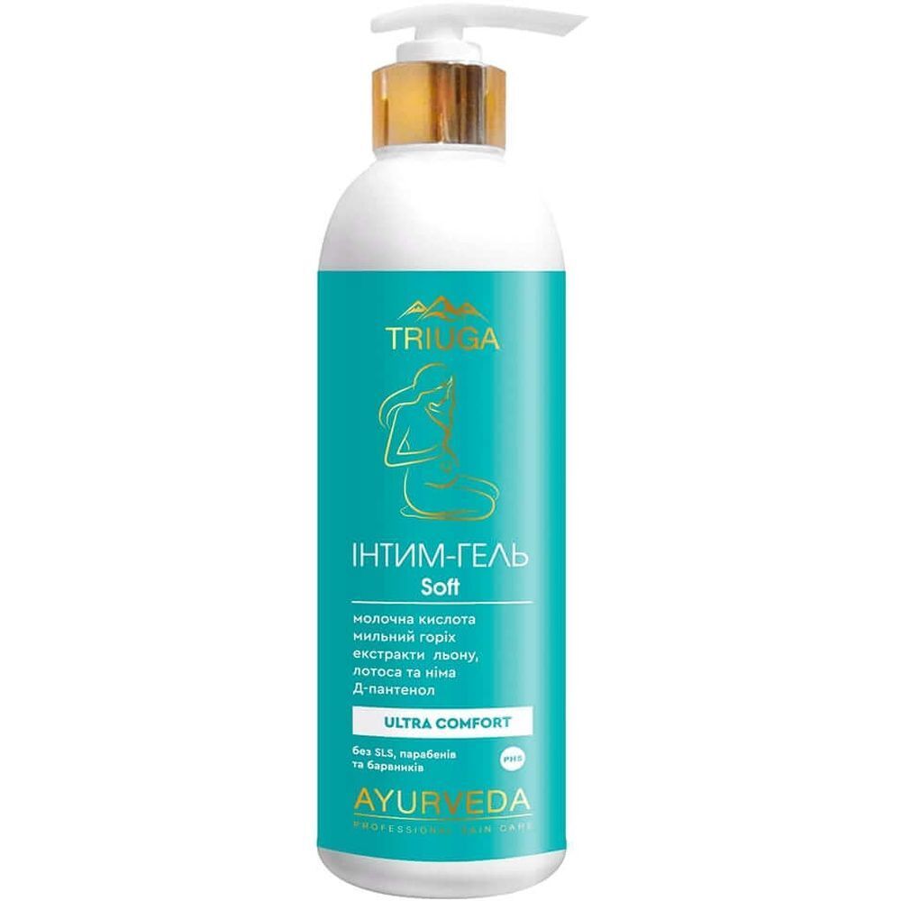 Гель для інтимної гігієни Triuga Ayurveda Soft Ultra Comfort 300 мл фото1