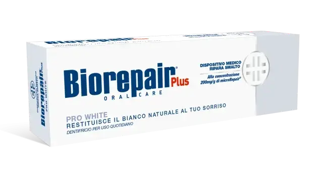 Профессиональная зубная паста Biorepair Plus Pro White 75 мл фото1