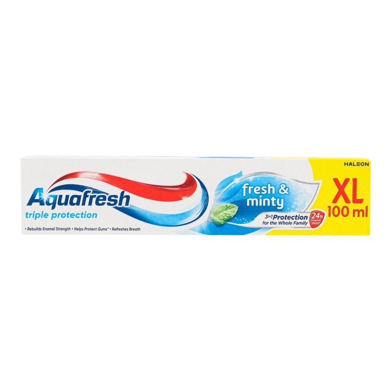 Паста зубная Aquafresh Triple protection Fresh&Minty 100 мл фото1
