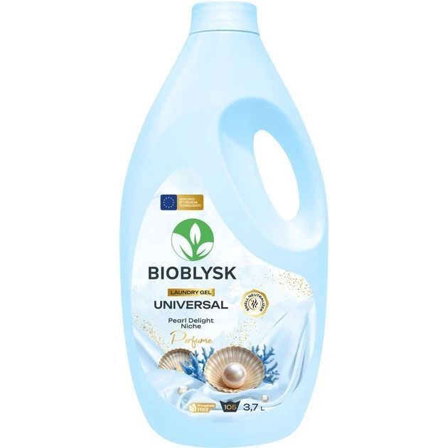 Гель для стирки парфюмированный BioBlysk Universal & Pearl Delight Niche Perfume 3.7 л фото1