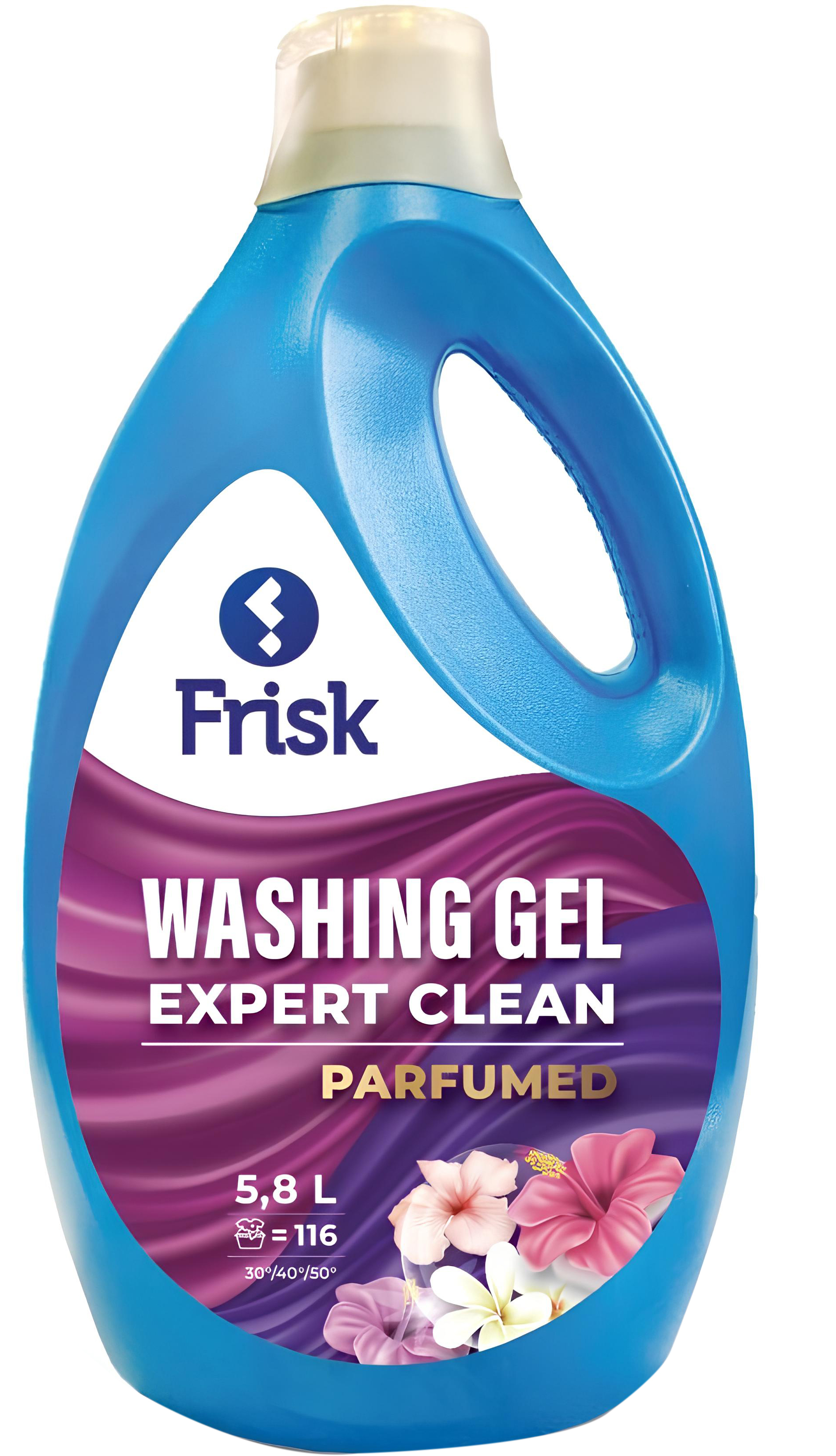 Гель для прання універсальний Frisk Expert Clean парфумований 5.8 л фото1
