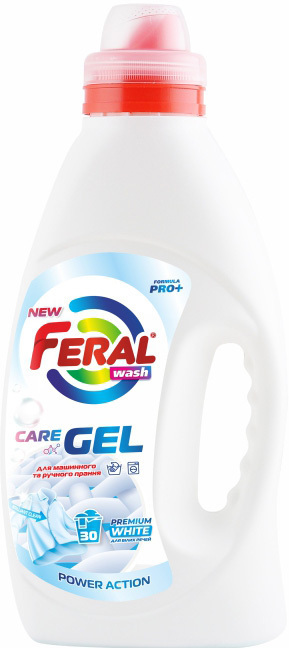 Гель для прання білих речей Feral Wash 1.5 л фото1