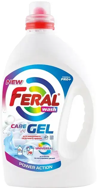 Гель для стирки универсальный Feral Wash 3.5 л фото1