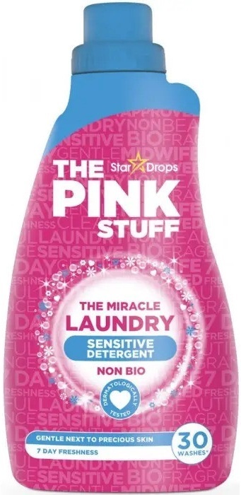 Гель для прання The Pink Stuff Sensitive Detergent Non Bio 960 мл фото1