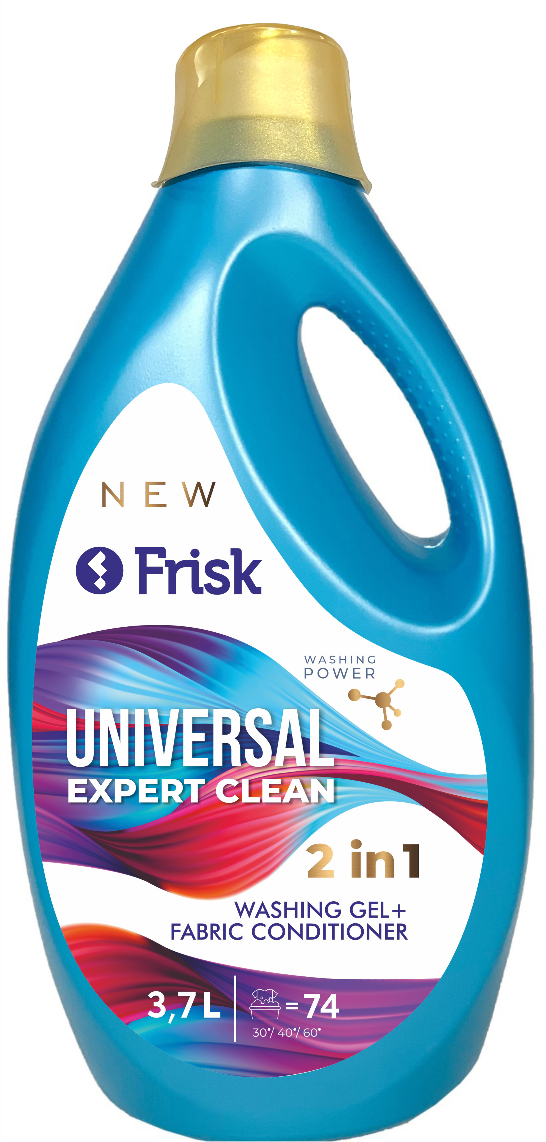 Гель для стирки универсальный Frisk Expert Clean 3.7 л фото1