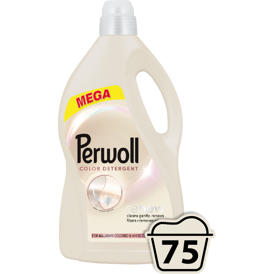 Гель для стирки Perwoll для светлых и белых вещей 3.75 л фото1
