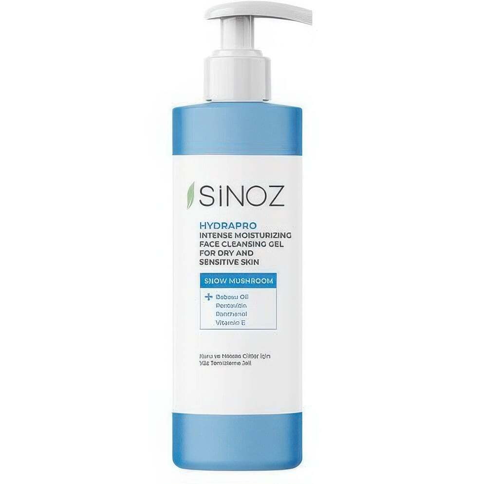 Гель для лица очищающий Sinoz Hydrapro для сухой и чувствительной кожи 400 мл фото1