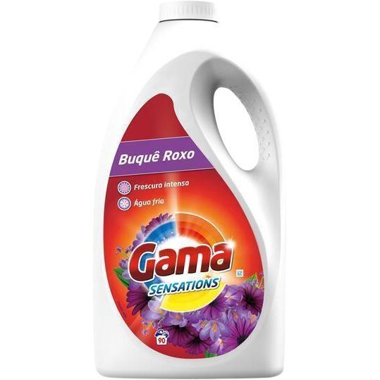 Гель для стирки Gama Buque Roxo 3в1 90 циклов стирки 4.05 л фото1
