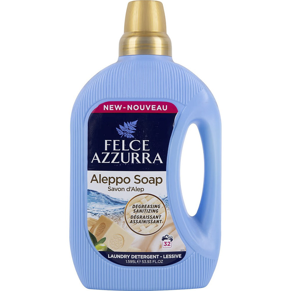 Гель для стирки Felce Azzurra Paglieri Sapone di Aleppo 1.595 л (30819) фото1