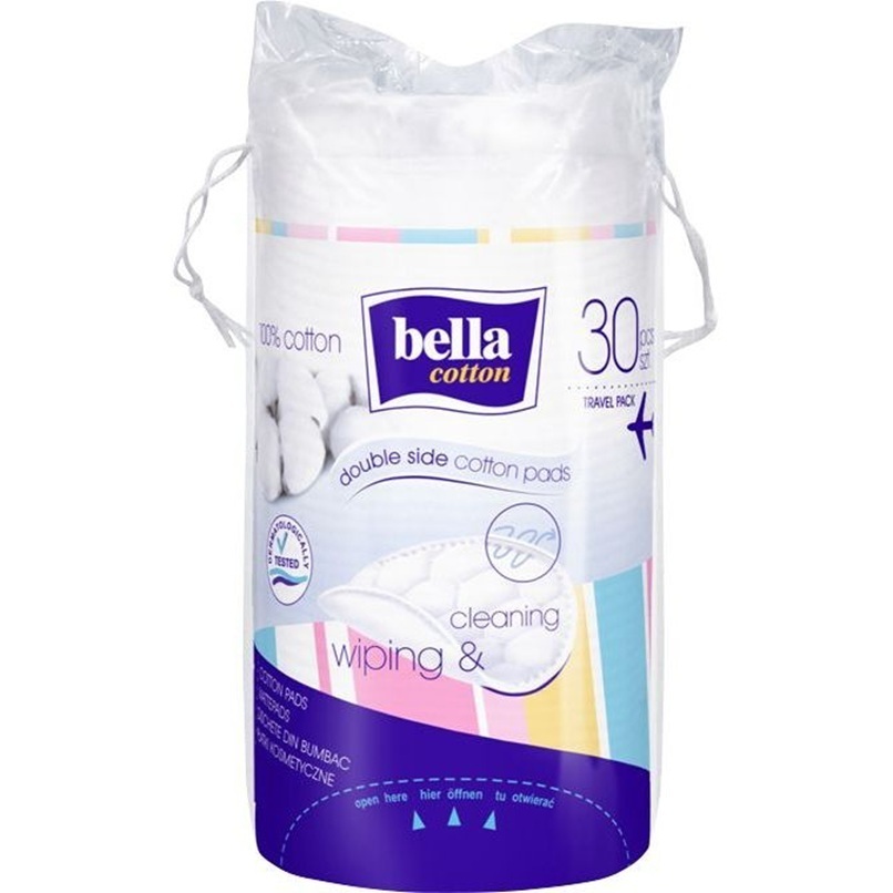 Подушечки из ваты Bella Сotton круглые 30 шт. фото1