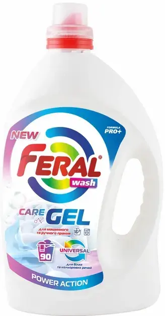 Гель для стирки универсальный Feral Wash 4.5 л фото1