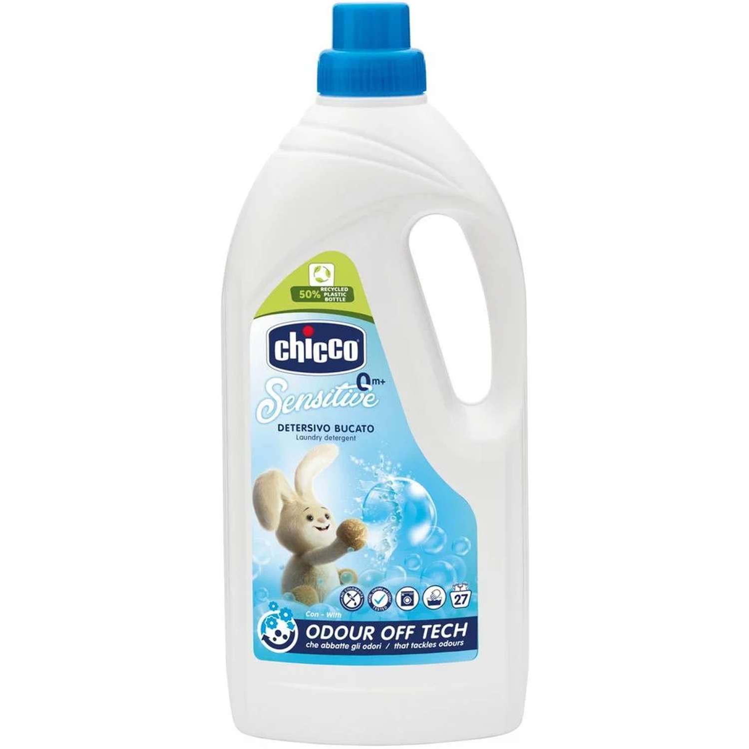 Гель для стирки Chicco Sensitive 1.5 л (07532.20) фото1