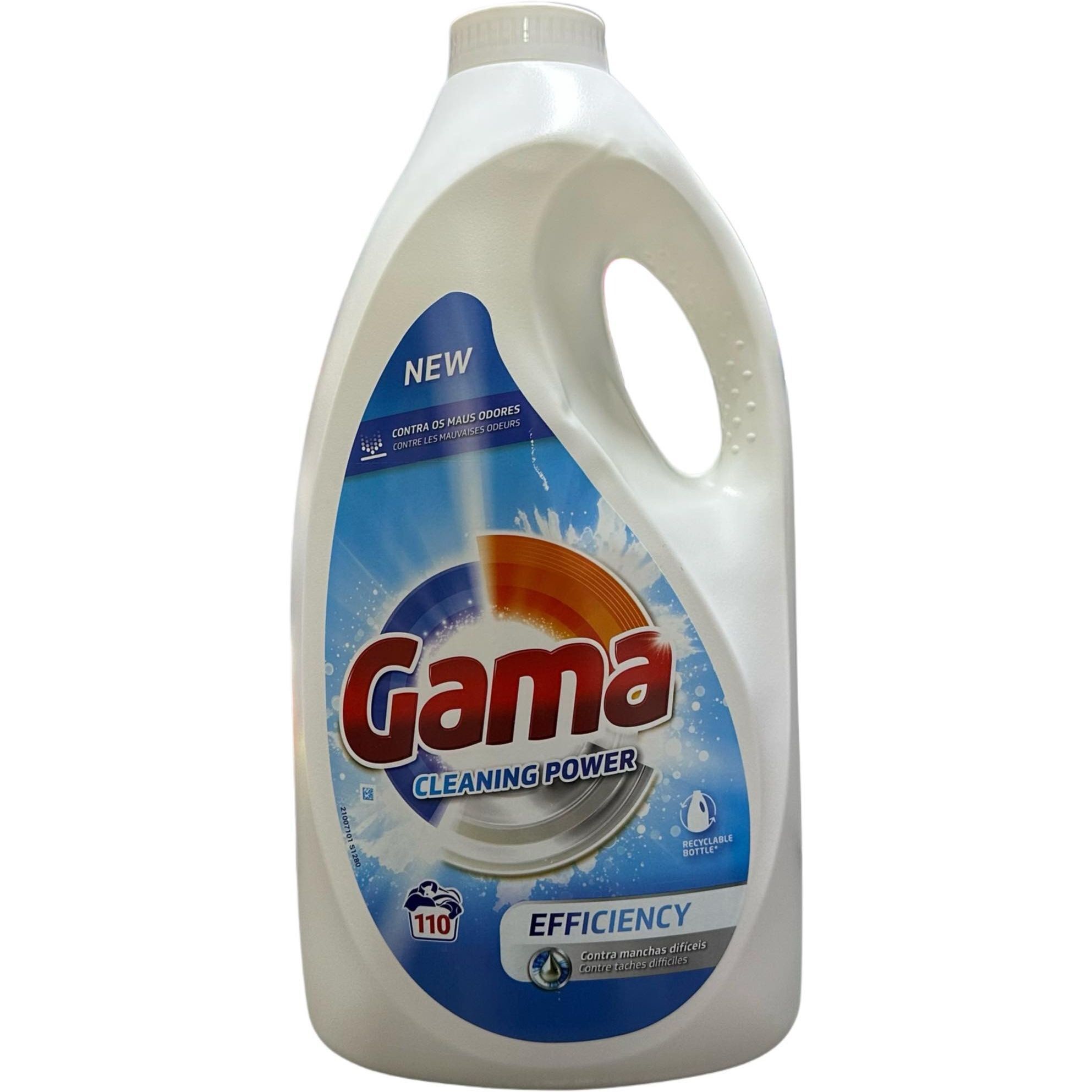 Гель для прання Gama Cleaning Power 110 циклів прання 4,95 л фото1