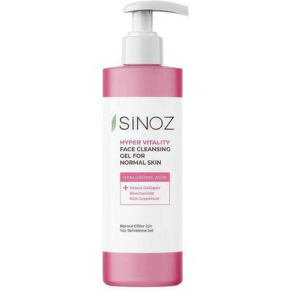 Гель для лица очищающий Sinoz Hyper Vitality для нормальной кожи 400 мл фото1