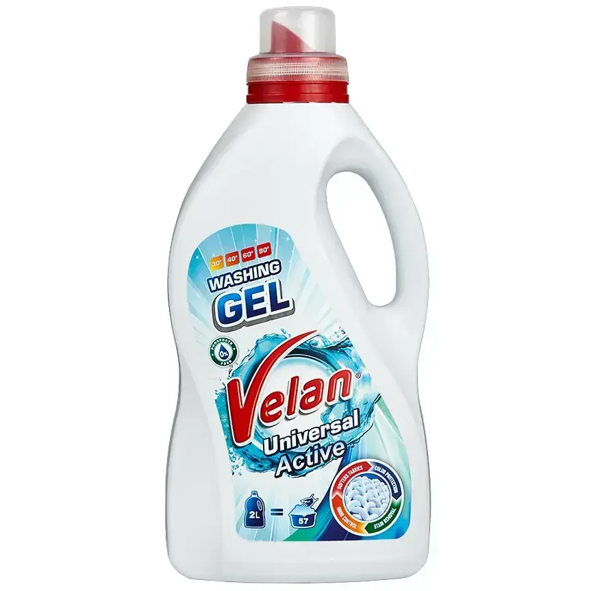 Гель для стирки Velan Universal Active 2 л фото1