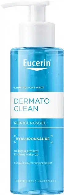 Гель для умывания Eucerin DermatoClean, для всех типов кожи, 200 мл фото1