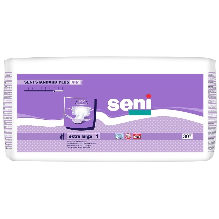 Підгузки для дорослих Seni Standard Plus Air XL 30 шт. фото1