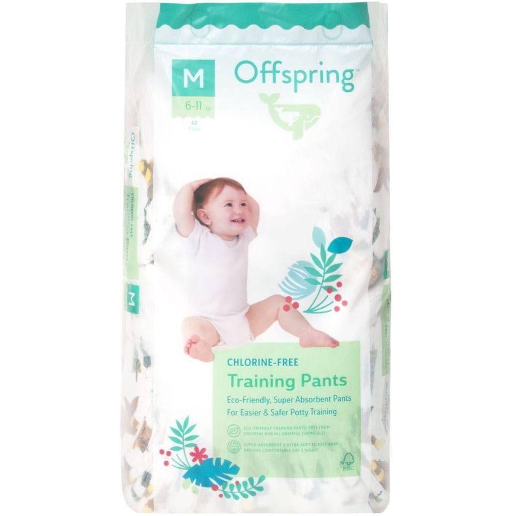 Підгузки-трусики Offspring Aquatic M (6-11 кг) 42 шт. (DP-OI-FAP-M42P-AQT) фото1