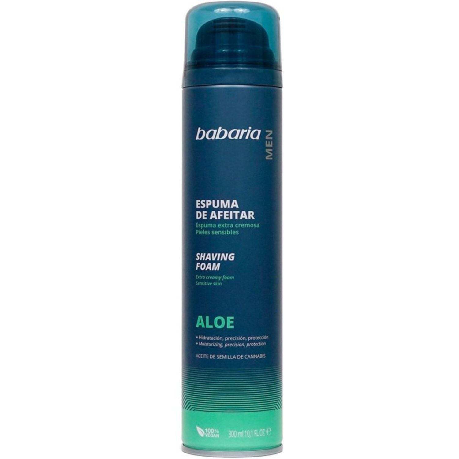 Пінка для гоління Babaria having Foam Aloe Vera 300 мл фото1