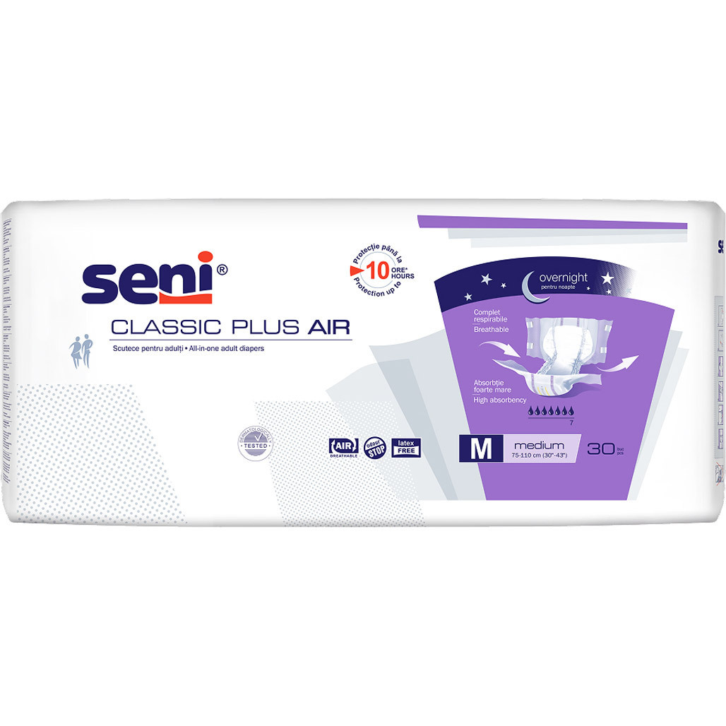 Підгузки для дорослих Seni Classic Plus Air M 30 шт. фото1