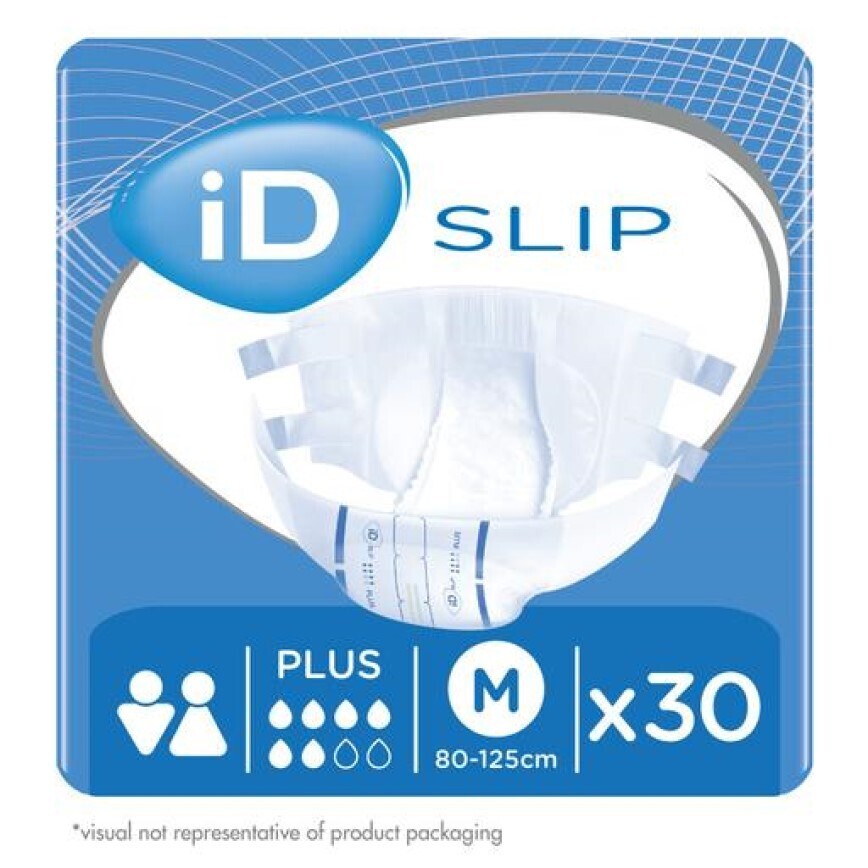 Підгузки для дорослих iD SLIP Plus Medium, 30 шт. фото1