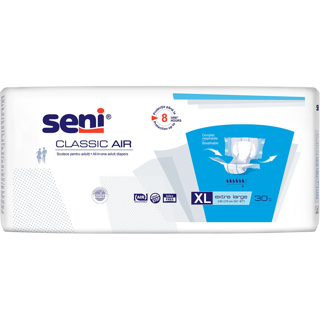 Підгузки для дорослих Seni Classic Air XL 30 шт. фото1