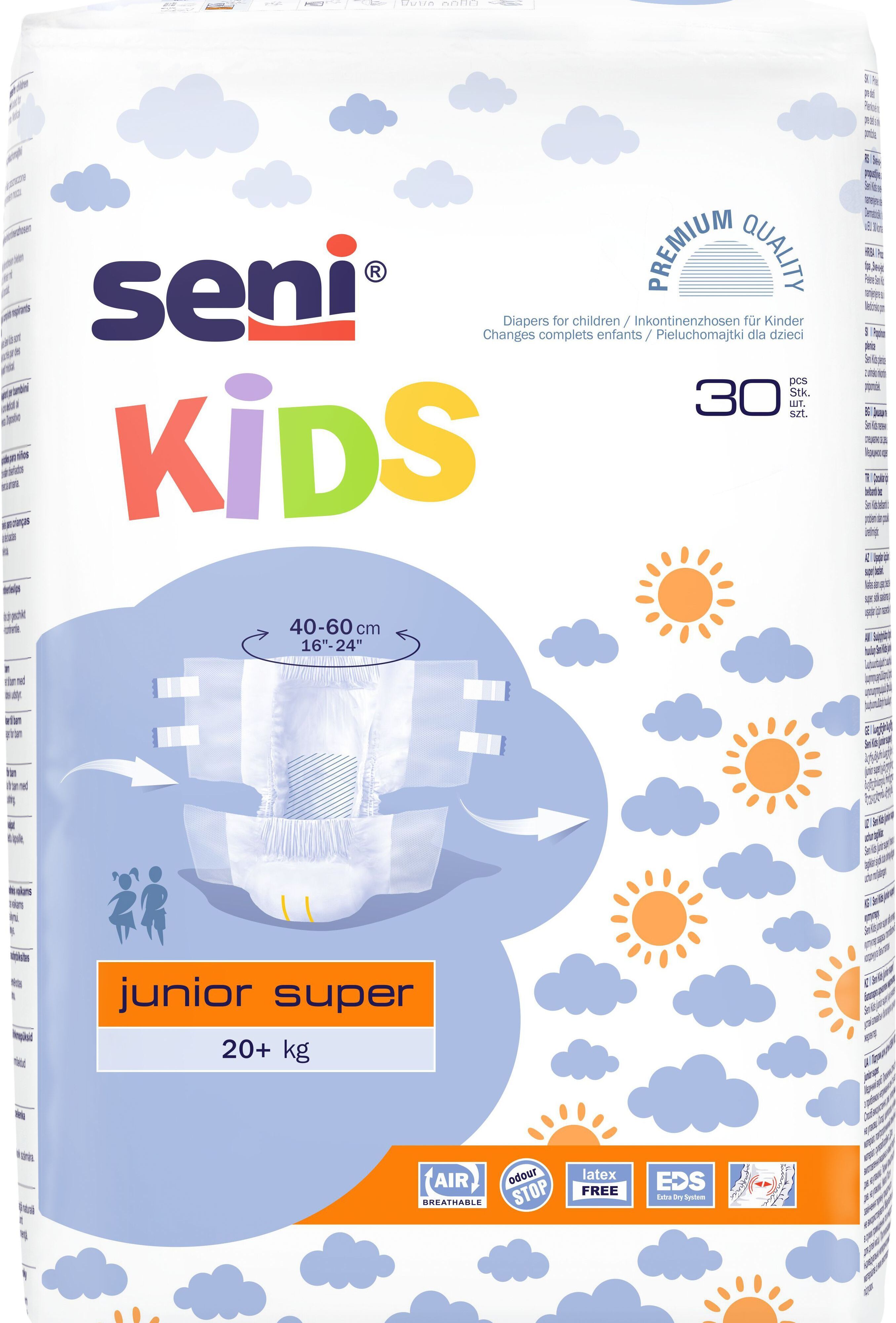Підгузки Seni Kids junior super 30 шт. фото1