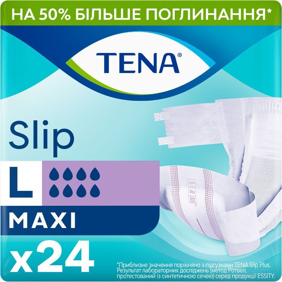 Підгузки для дорослих Tena Slip Maxi Large 24 шт. фото1