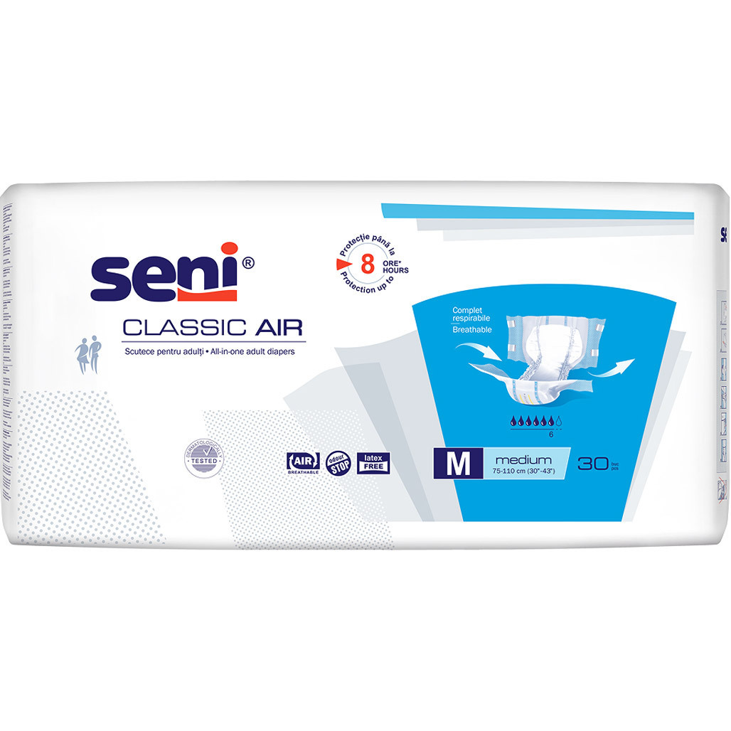 Підгузки для дорослих Seni Classic Air M 30 шт. фото1