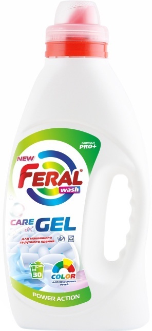 Гель для стирки цветных вещей Feral Wash 1.5 л фото1